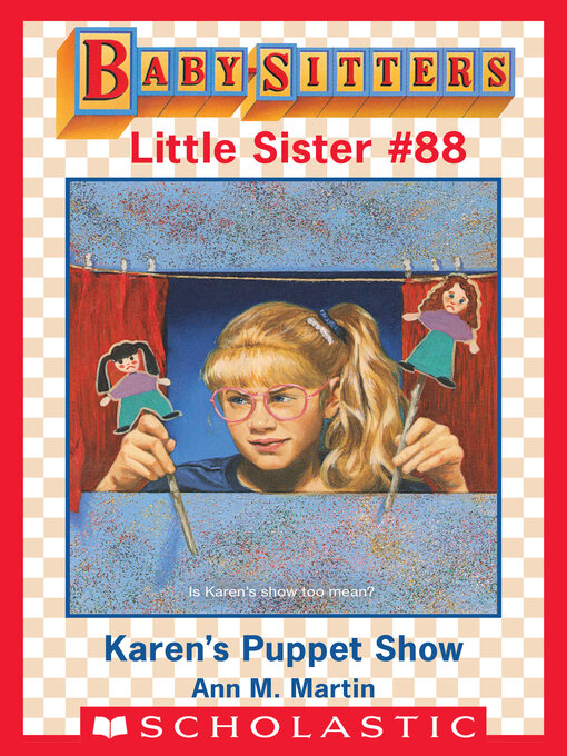 Title details for Karen's Puppet Show by Ann M. Martin - Wait list